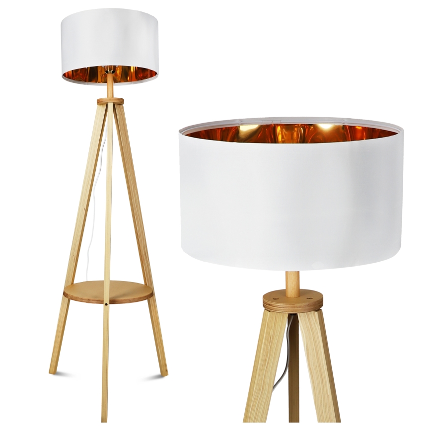 Lampadaire 1xE27/40W/230V blanc