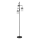 Lampadaire 3xE27/60W/230V noir/transparent