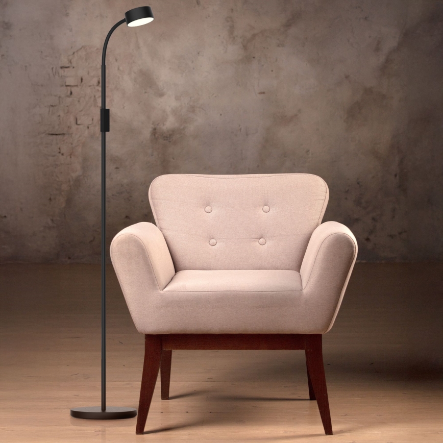 Lampadaire tactile à intensité variable BRUNO LED/3W/230V 3000/4000/6500K noir