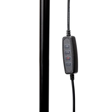 Lampadaire à intensité variable SIGNUS LED/10W/230V 3000/4500/6500K noir