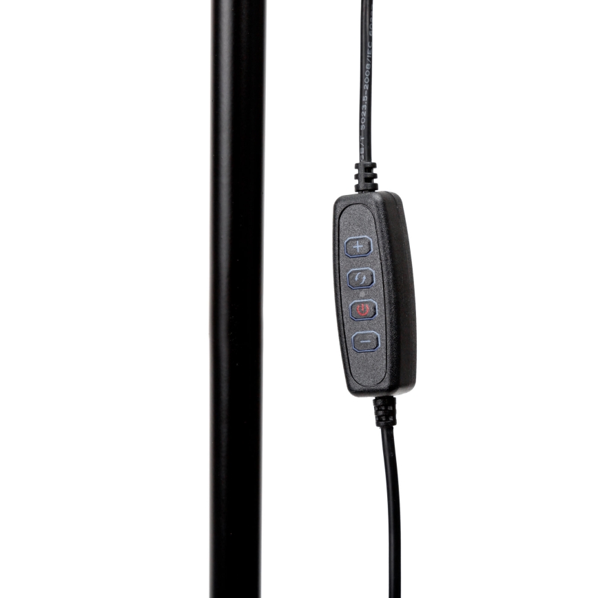 Lampadaire à intensité variable SIGNUS LED/10W/230V 3000/4500/6500K noir