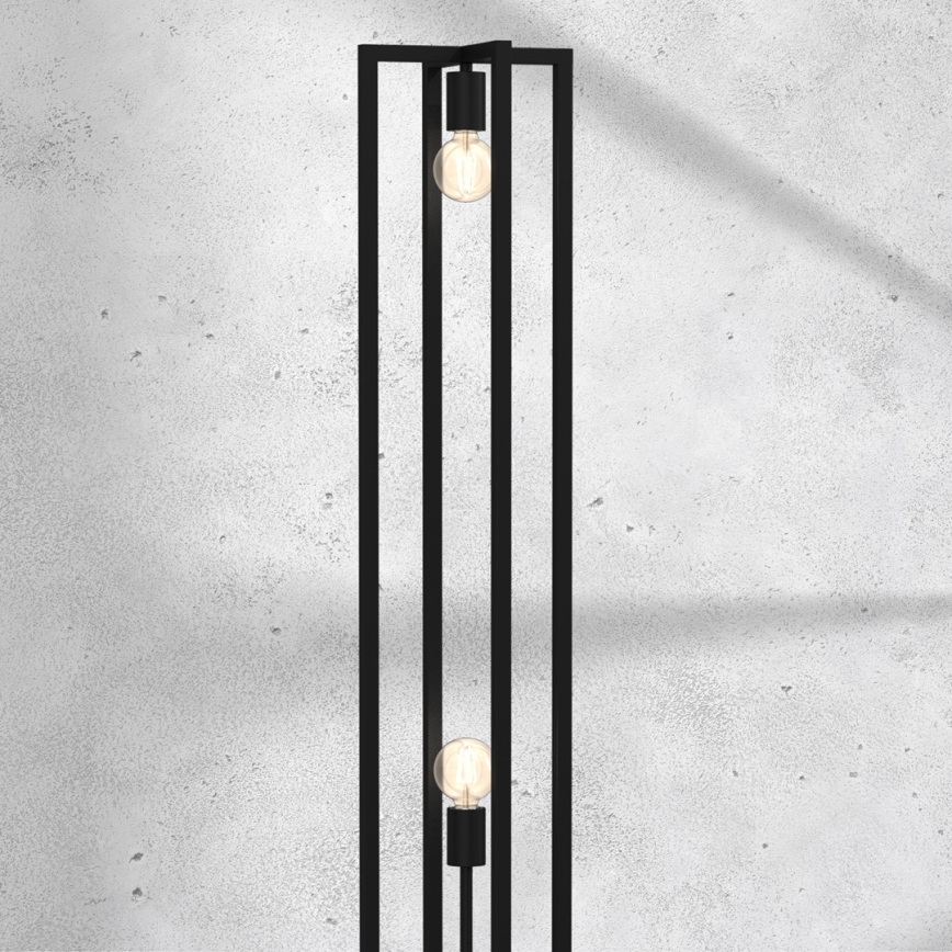 Lampadaire ARNOLD 2xE27/60W/230V noir