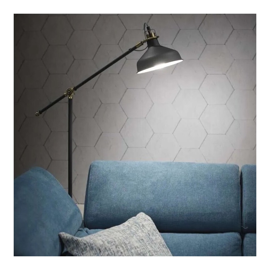 Lampadaire ARTHUR 1xE27/25W/230V gris