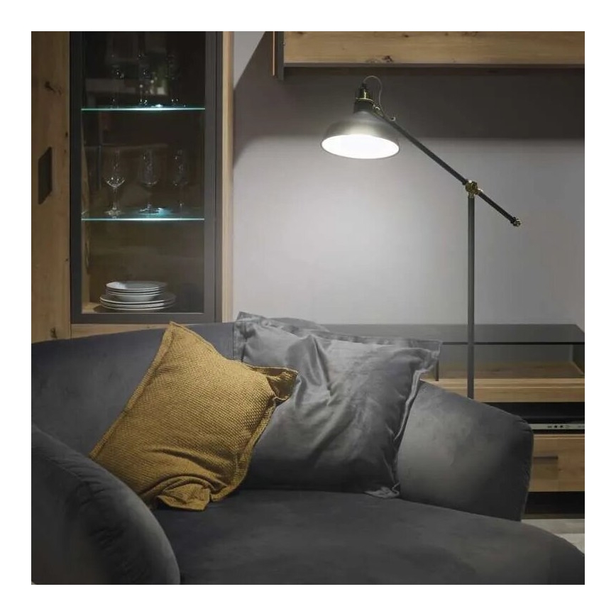 Lampadaire ARTHUR 1xE27/25W/230V gris