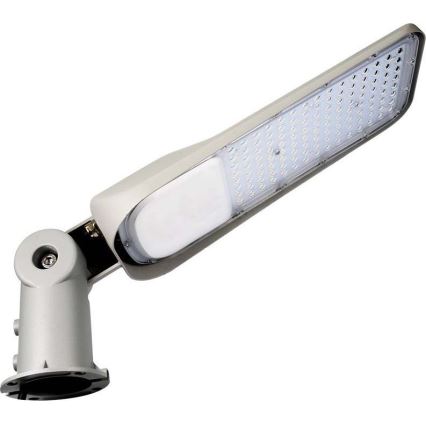 Lampadaire avec détecteur crépusculaire SAMSUNG CHIP LED/100W/230V 6500K IP65 gris