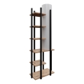 Lampadaire avec étagères MODA DOR 1xE27/40W/230V noir/marron
