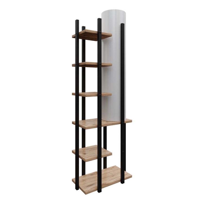 Lampadaire avec étagères MODA DOR 1xE27/40W/230V noir/marron