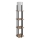 Lampadaire avec étagères NORA 1xE27/40W/230V noir/marron