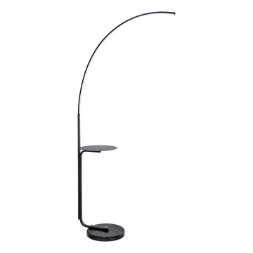 Lampadaire avec table LED/20W/230V 3000-6500K noir