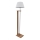 Lampadaire AYD 1xE27/40W/230V blanc/marron