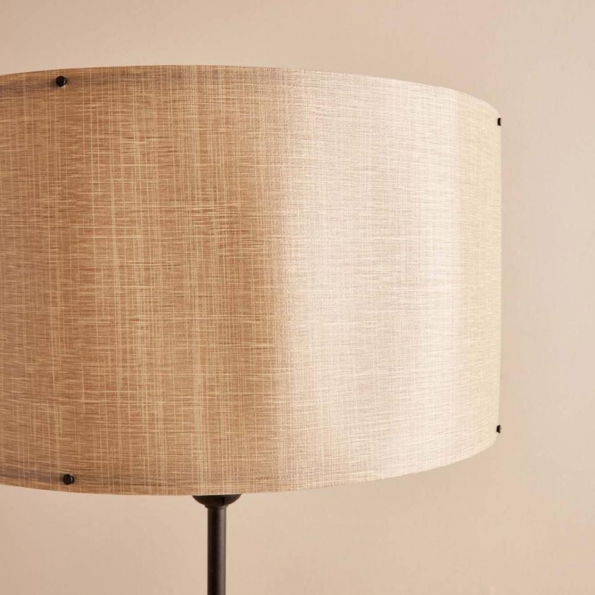 Lampadaire AYD 1xE27/40W/230V brun/beige