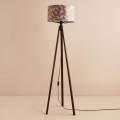 Lampadaire AYD 1xE27/40W/230V brun/multicolore