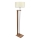 Lampadaire AYD 1xE27/40W/230V marron/crème