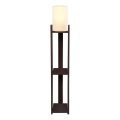 Lampadaire AYD 1xE27/40W/230V marron/crème