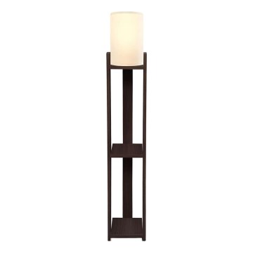 Lampadaire AYD 1xE27/40W/230V marron/crème