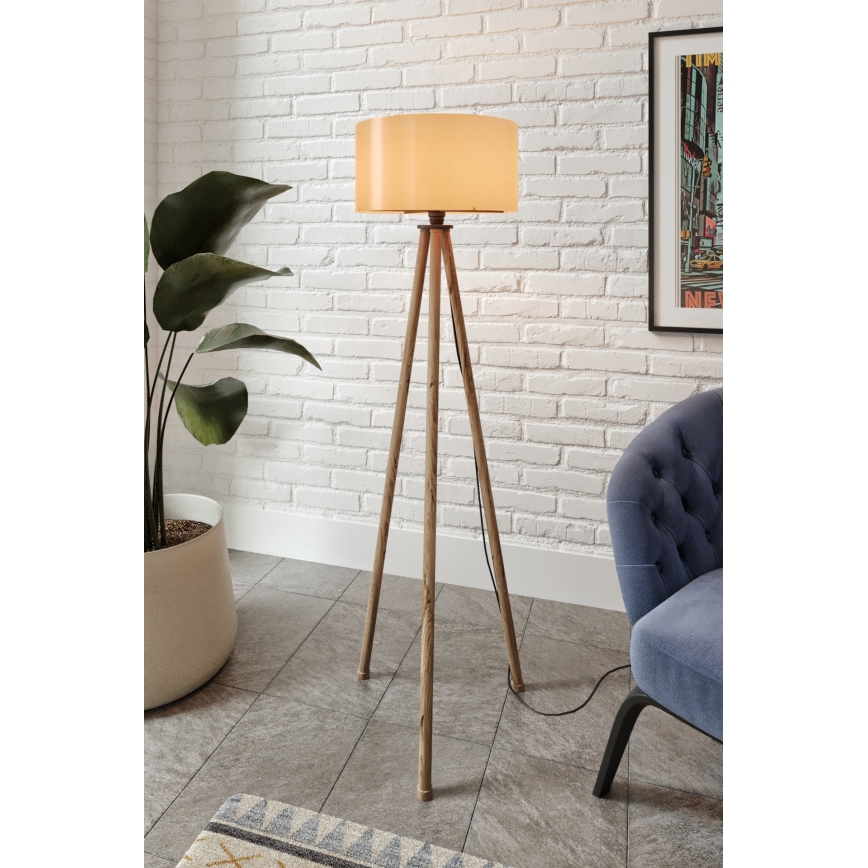 Lampadaire AYD 1xE27/40W/230V marron
