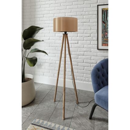 Lampadaire AYD 1xE27/40W/230V marron