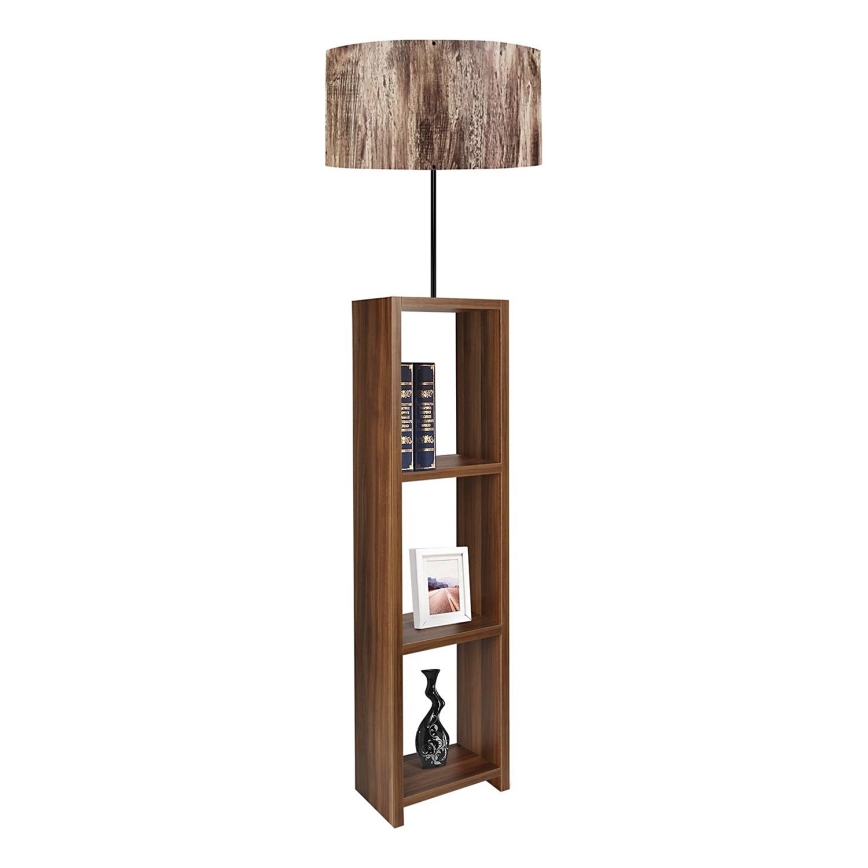 Lampadaire AYD 1xE27/40W/230V marron