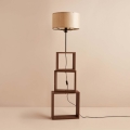 Lampadaire AYD 1xE27/40W/230V marron