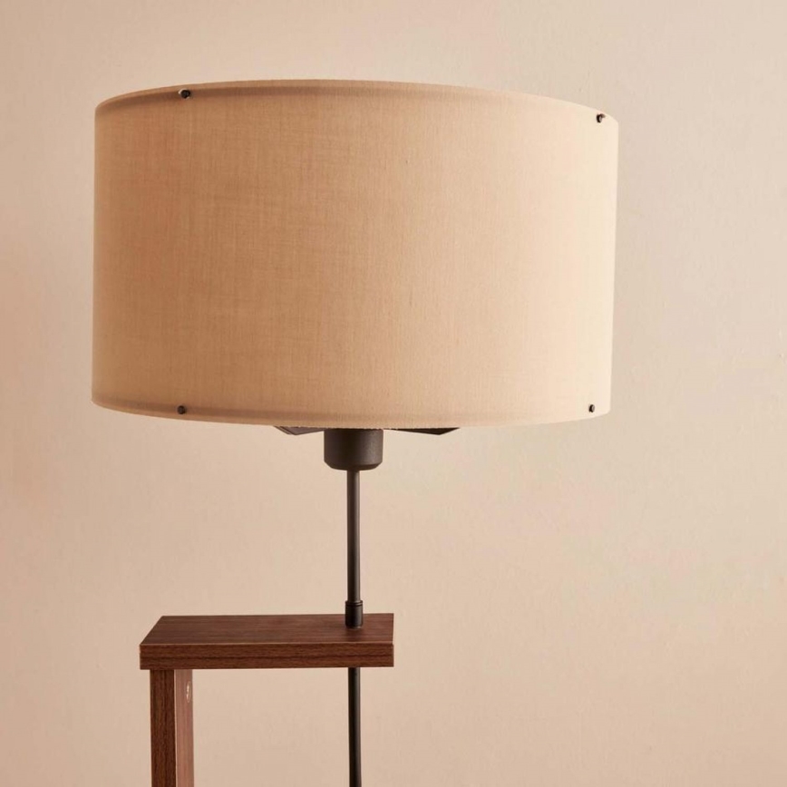 Lampadaire AYD 1xE27/40W/230V marron