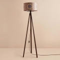 Lampadaire AYD 1xE27/40W/230V marron/multicolore