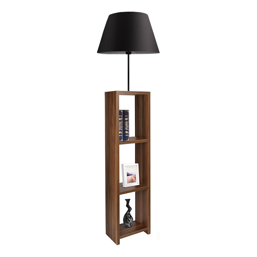 Lampadaire AYD 1xE27/40W/230V marron/noir