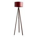 Lampadaire AYD 1xE27/40W/230V marron/rouge