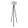 Lampadaire AYD 1xE27/40W/230V noir/blanc
