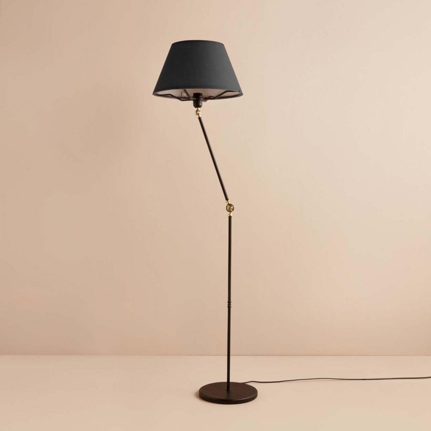 Lampadaire AYD 1xE27/40W/230V noir