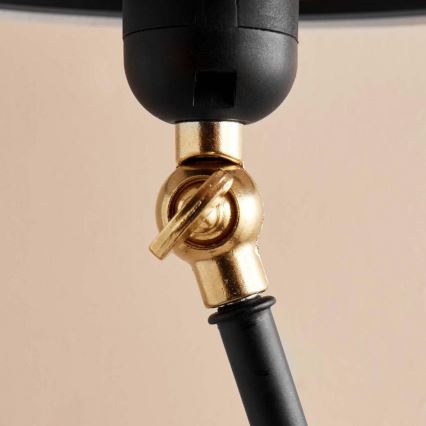 Lampadaire AYD 1xE27/40W/230V noir