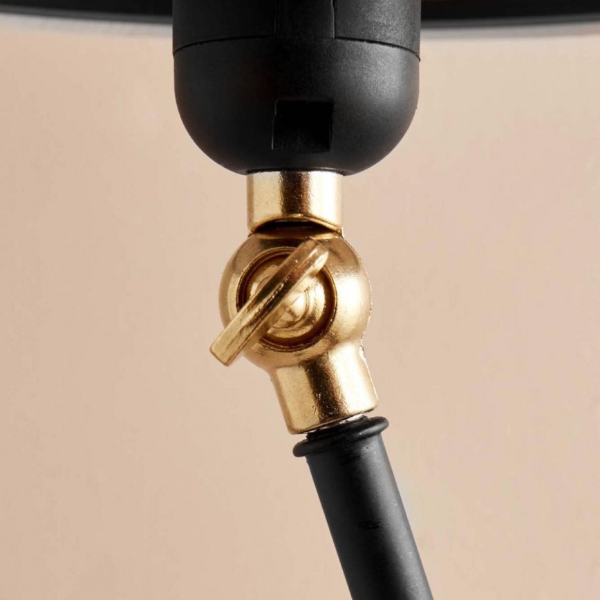 Lampadaire AYD 1xE27/40W/230V noir