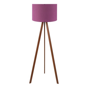 Lampadaire AYD 1xE27/40W/230V violet/marron