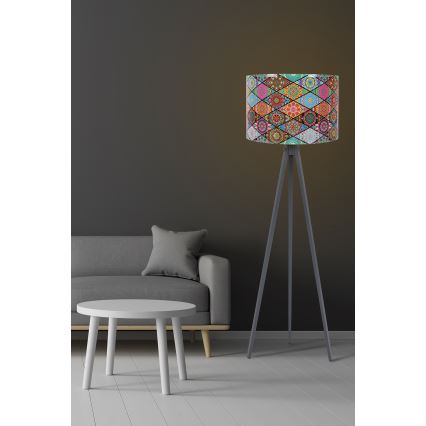 Lampadaire AYD 1xE27/60W/230V multicolore/gris