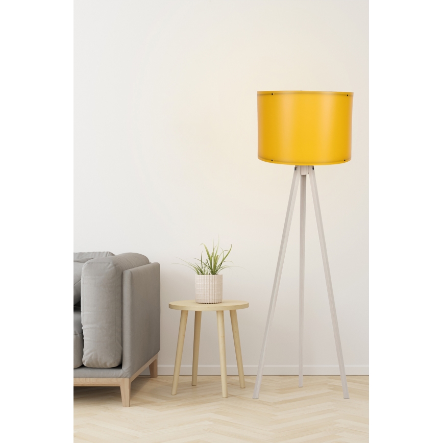 Lampadaire AYD 1xE27/60W/230V orange/beige