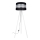 Lampadaire CORAL 1xE27/60W/230V blanc/noir/chrome mat