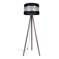 Lampadaire CORAL 1xE27/60W/230V marron/noir/chrome mat