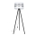 Lampadaire CORAL 1xE27/60W/230V wenge/blanc/chrome mat