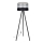 Lampadaire CORAL 1xE27/60W/230V wenge/noir/gris/chrome mat