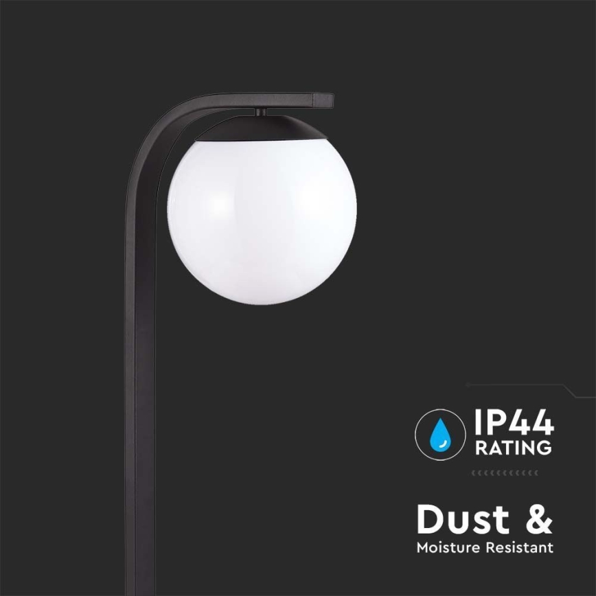 Lampadaire d'extérieur 1xE27/60W/230V IP44 noir