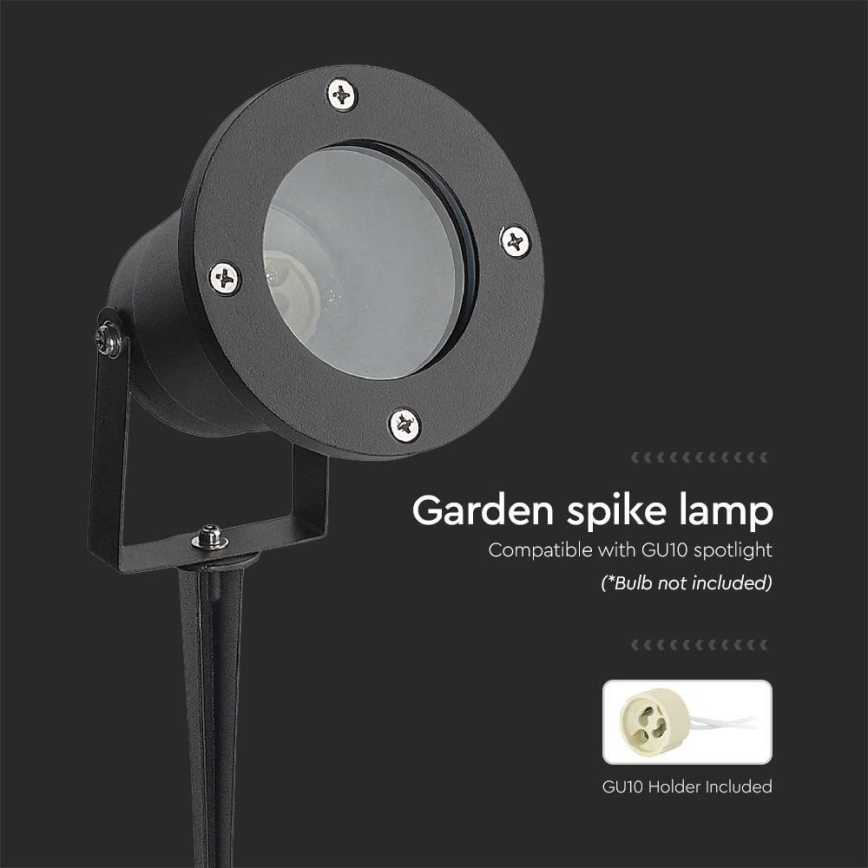 Lampadaire d'extérieur 1xGU10/35W/230V IP65