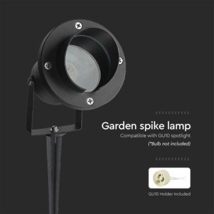 Lampadaire d'extérieur 1xGU10/35W/230V IP65