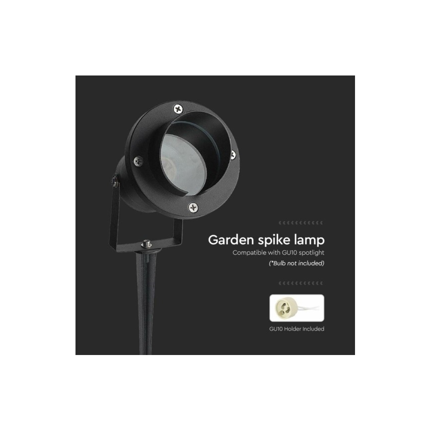 Lampadaire d'extérieur 1xGU10/35W/230V IP65