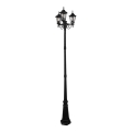 Lampadaire d'extérieur LIGURIA 3xE27/60W/230V IP43 2,5m