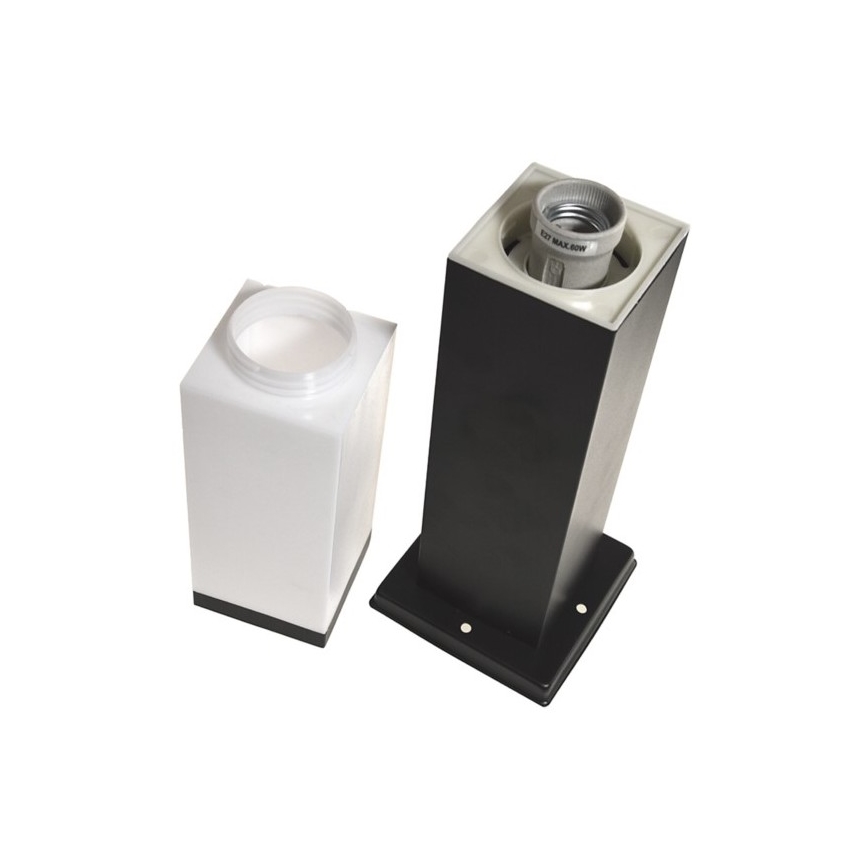 Lampadaire d'extérieur SOPPA 1xE27/60W/230V IP44 65 cm noir