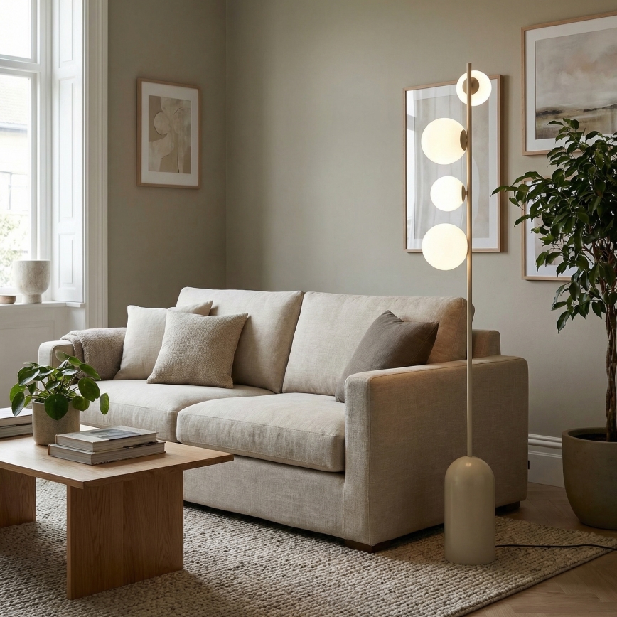 Lampadaire ETNO 4xG9/8W/230V beige