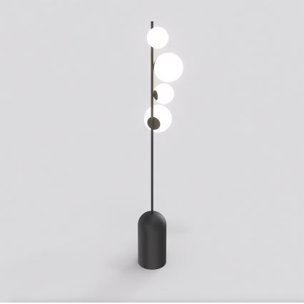 Lampadaire ETNO 4xG9/8W/230V noir