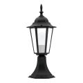 Lampadaire extérieur 1xE27/60W/230V noir