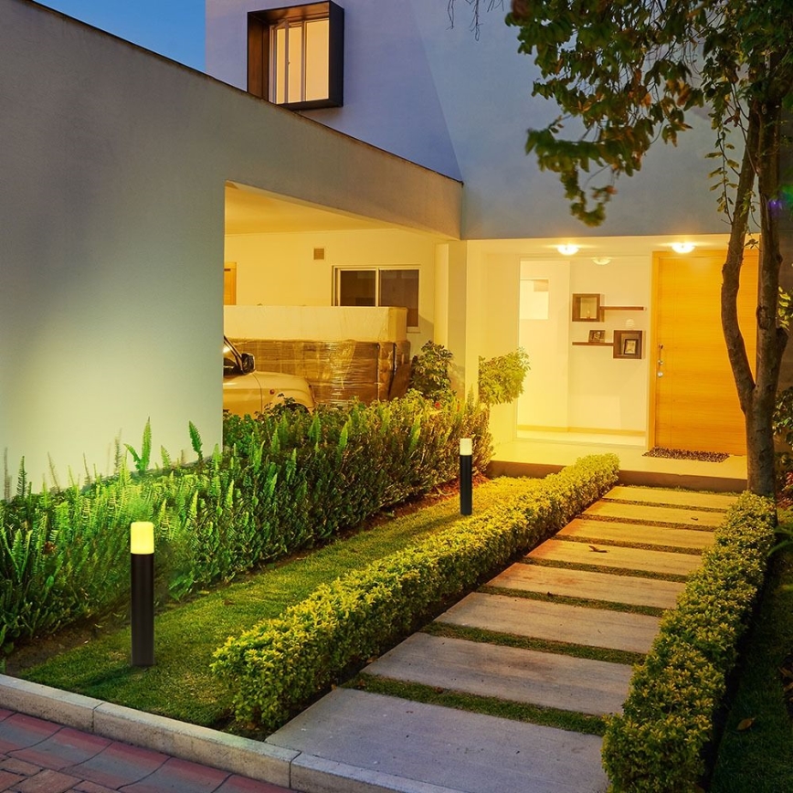 Lampadaire extérieur 1xGU10/35W/230V IP54 50 cm noir