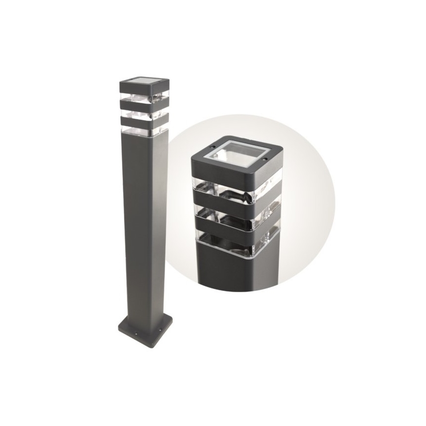 Lampadaire extérieur SANTA 1xE27/60W/230V IP54 79,5 cm anthracite