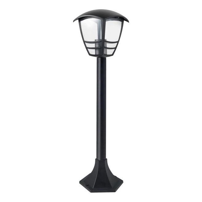 Lampadaire extérieur TEVIO 1xE27/60W/230V IP54 97 cm noir